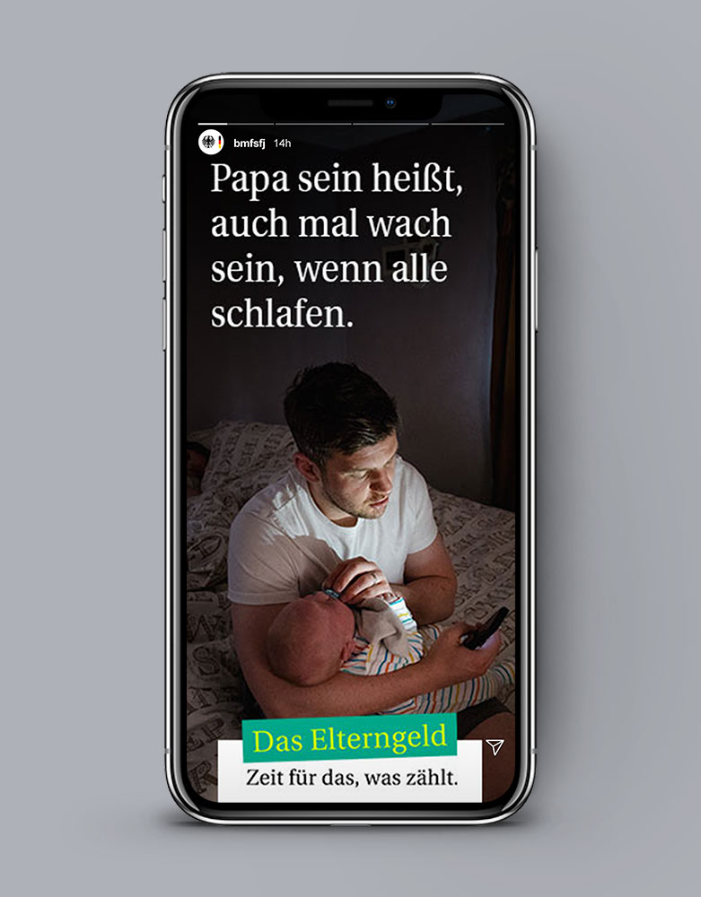 Parental Allowance social media campaign