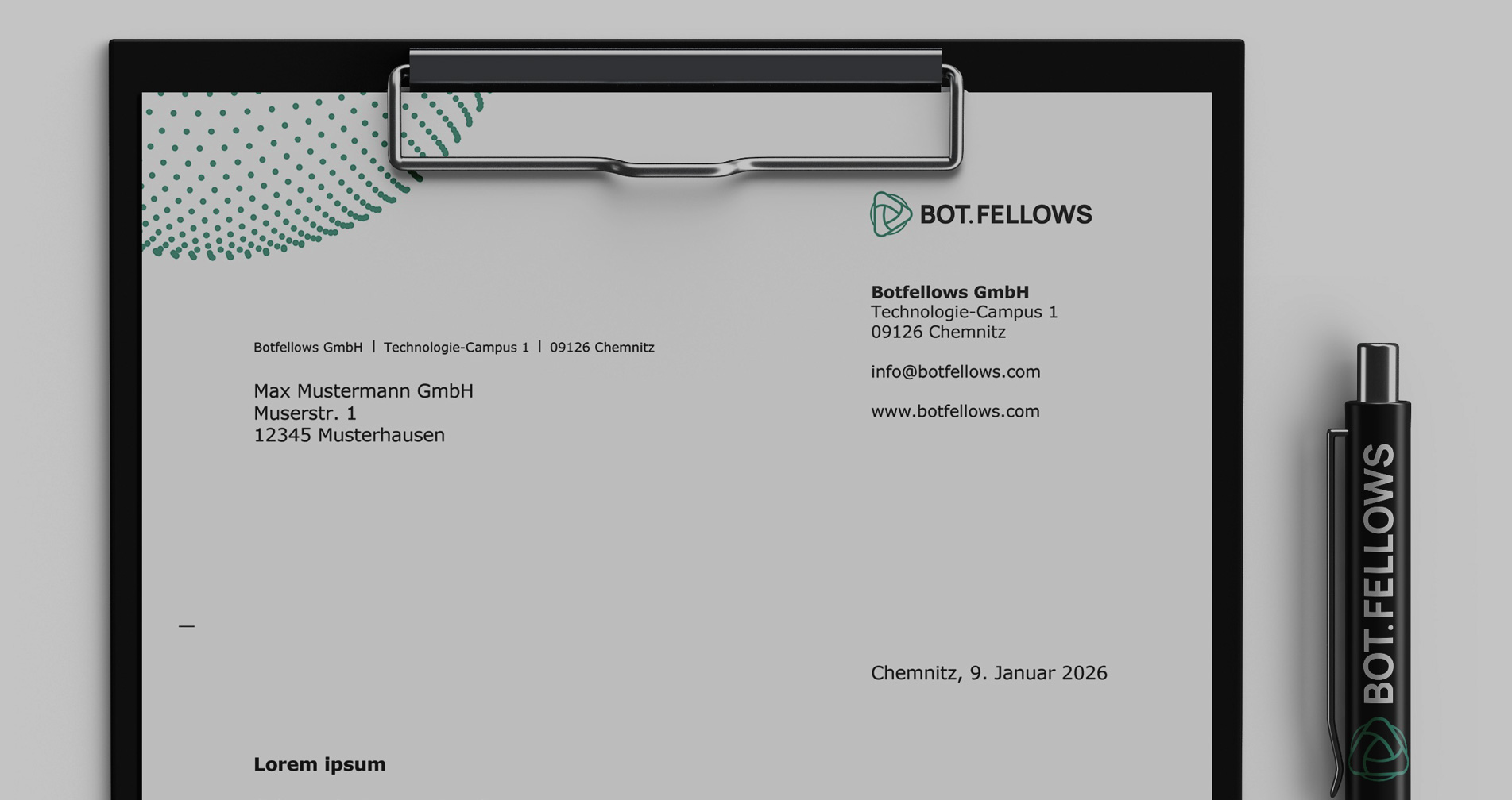 Botfellows letterhead